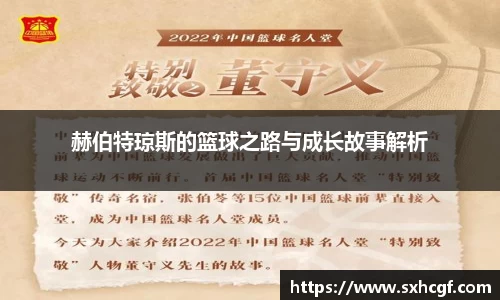 赫伯特琼斯的篮球之路与成长故事解析